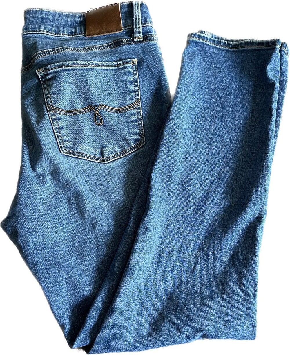 Lucky Brand Lolita Jeans Womens Size 8/29 Blue Capris Mid Rise Pant